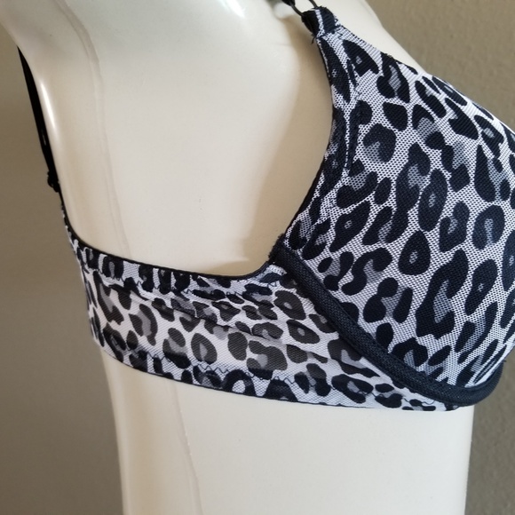 Jessica Simpson Bra Animal Print Push Up Bra NWT - Picture 3 of 8